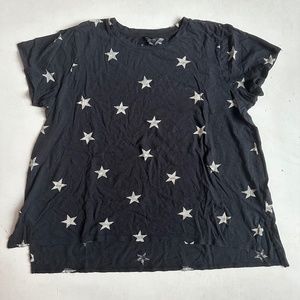 Lucky Brand Star Print Graphic Tee